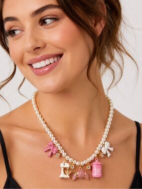 Betsey Johnson Bake Charms Necklace Whimsical